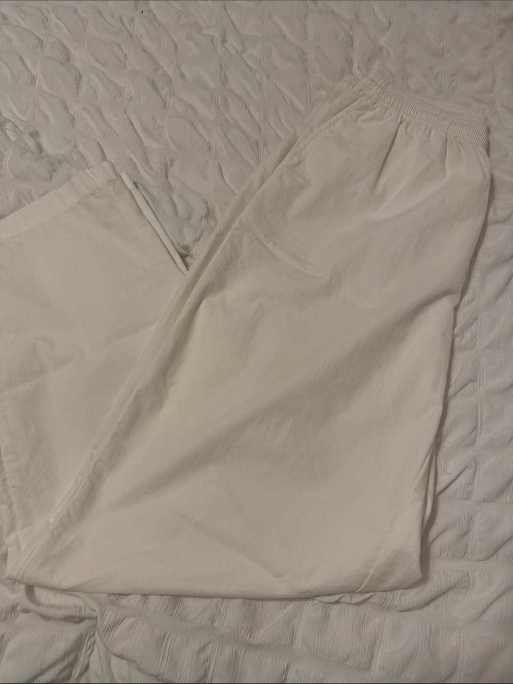 TNA women’s 
 Cream Elastic-Waist Joggers